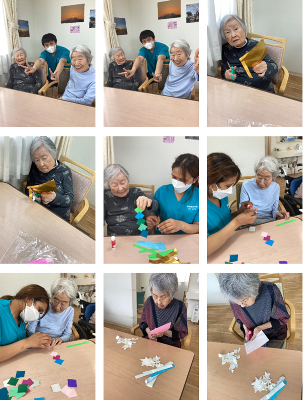短冊づくり